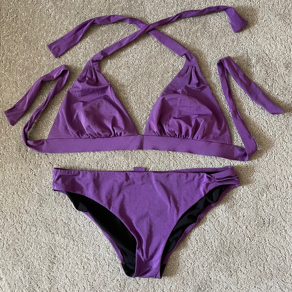 SHAN purple bikini